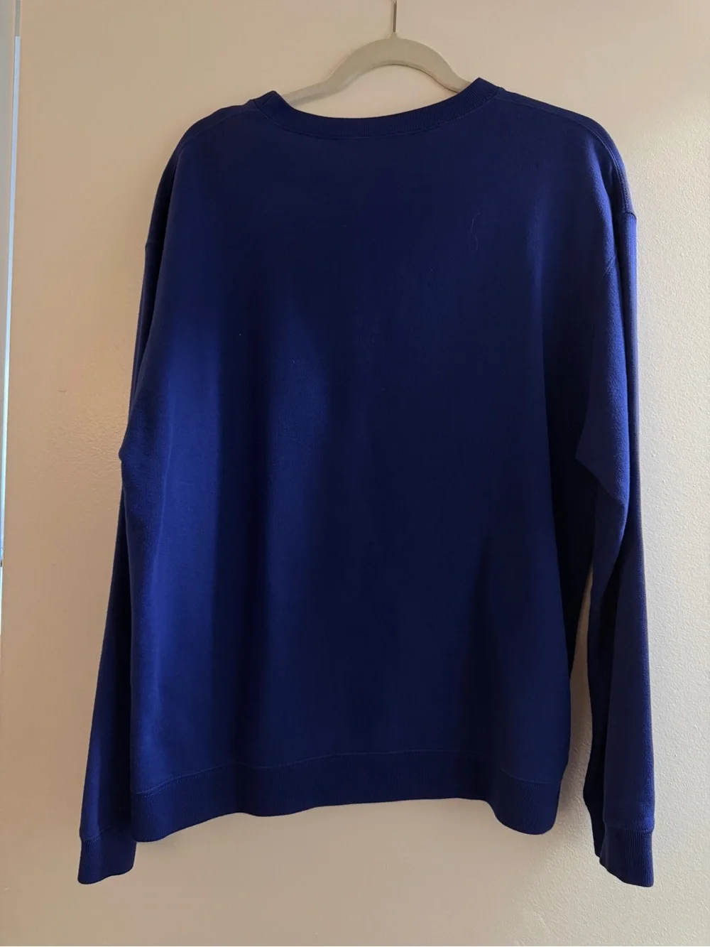 Gucci Royal Blue Crewneck with Yellow 'Gucci Lemon' Graphic
